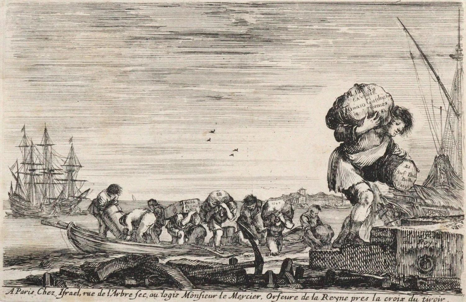 Große Abbildung Nr.2: 121-2483 Della Bella, Stefano: (Künstlergraphik)