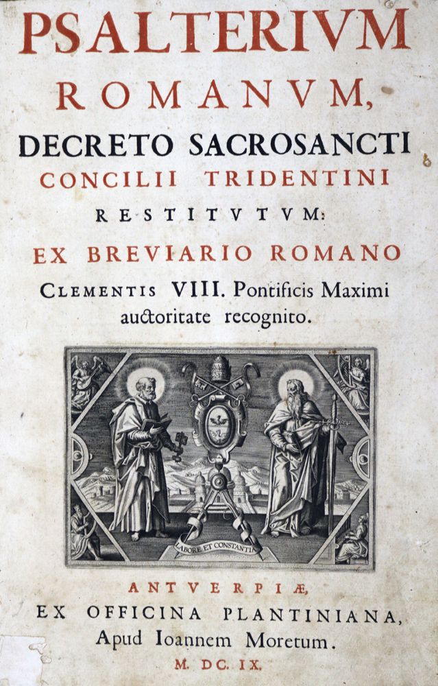Große Abbildung Nr.1: 121-251 Psalterium Romanum,: (Alte Drucke, Handschriften und Theologie)