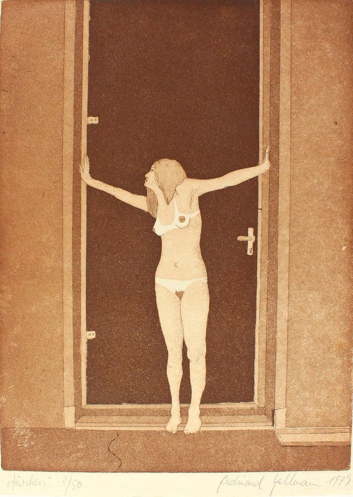 Große Abbildung Nr.1: 121-2533 Erotika.: (Künstlergraphik, Erotika - Galantes)