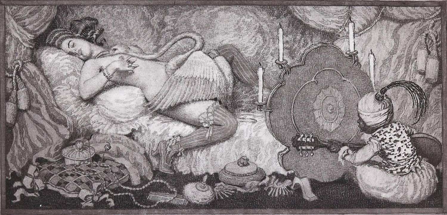 Große Abbildung Nr.1: 121-2540 Pellar, Hanns: (Künstlergraphik, Erotika - Galantes)