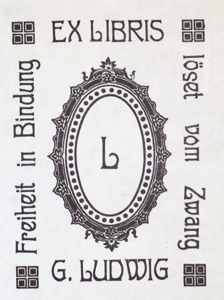 Große Abbildung Nr.1: 121-2557 Exlibris.: (Künstlergraphik, Exlibris)