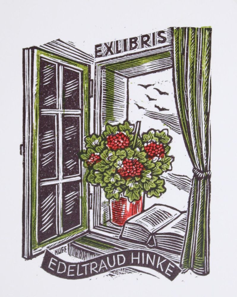 Große Abbildung Nr.3: 121-2561 Huffert, Hermann: (Künstlergraphik, Exlibris)