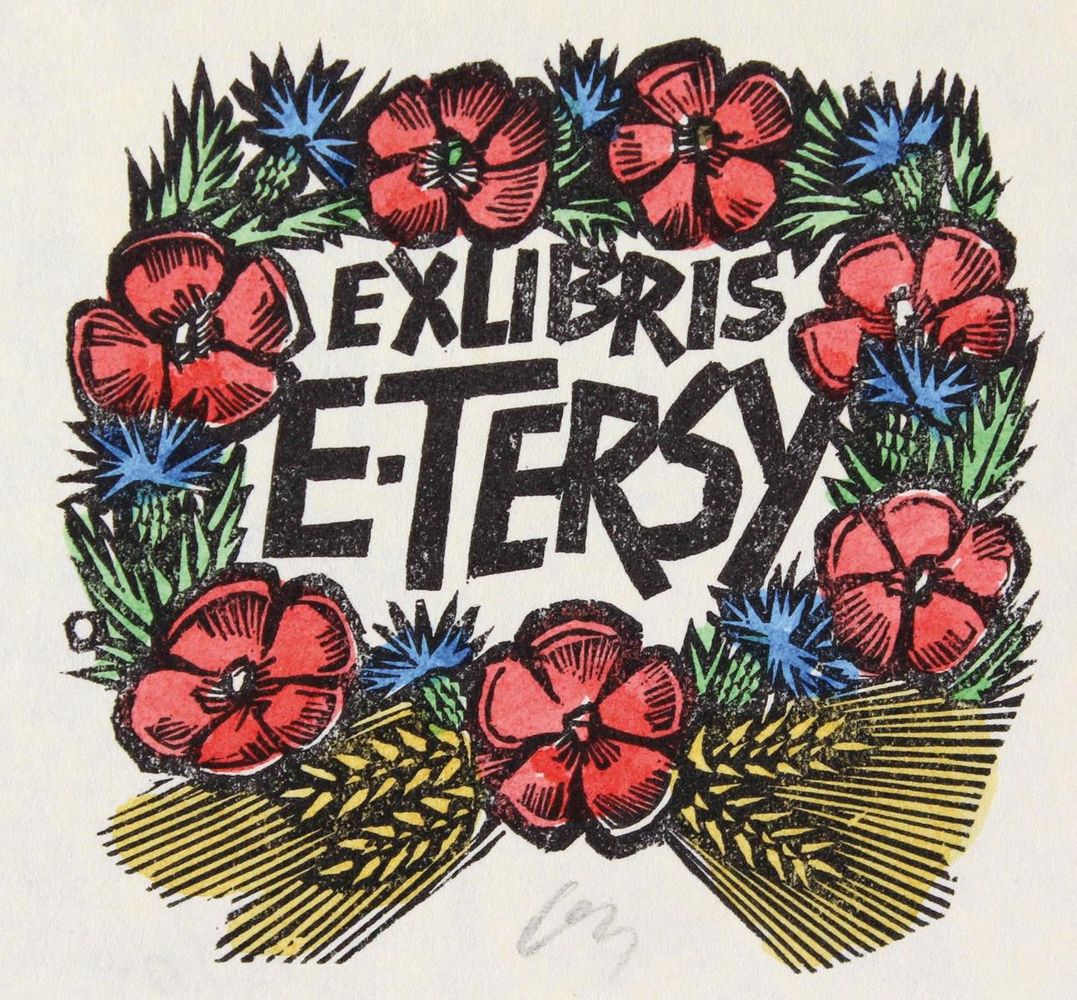 Große Abbildung Nr.2: 121-2563 Ott, Herbert: (Künstlergraphik, Exlibris)
