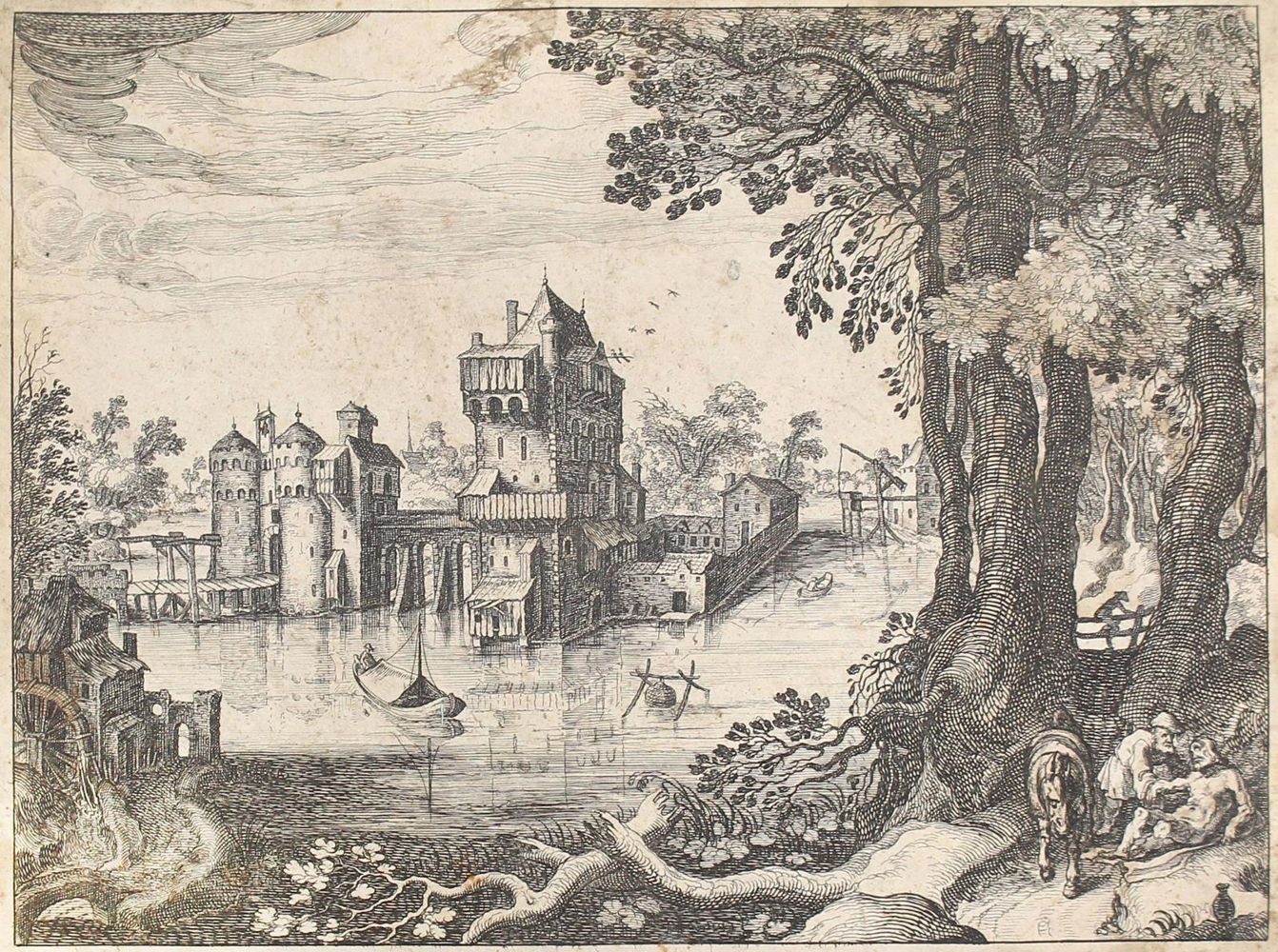 Große Abbildung Nr.1: 121-2589 Frisius, Simon Wynouts: (Künstlergraphik)