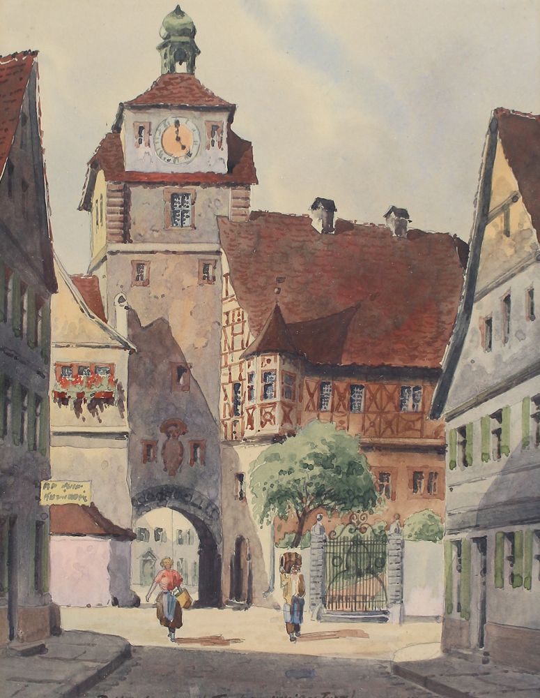Große Abbildung Nr.21: 121-2630 Furtwängler, Albert: (Künstlergraphik)