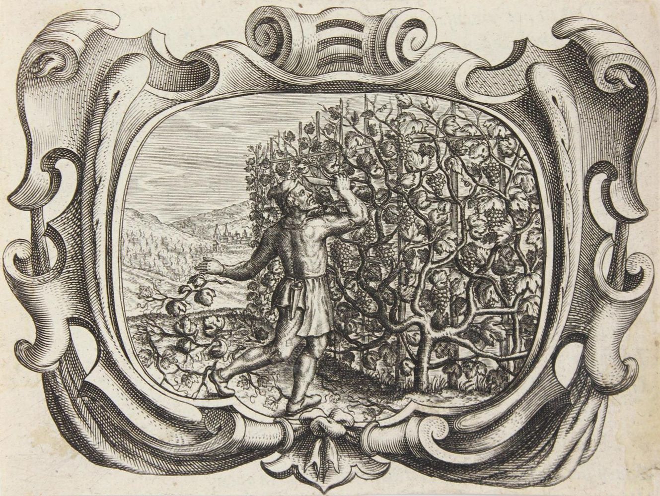 Große Abbildung Nr.2: 121-2634 Galle, Cornelius I: (Künstlergraphik)