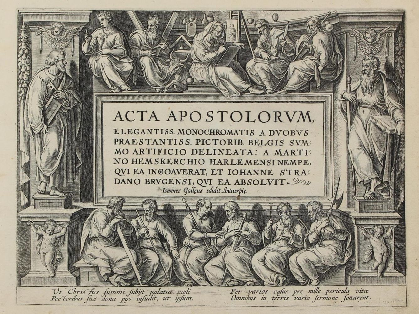 Große Abbildung Nr.2: 121-2636 Galle, Philipp: (Künstlergraphik)