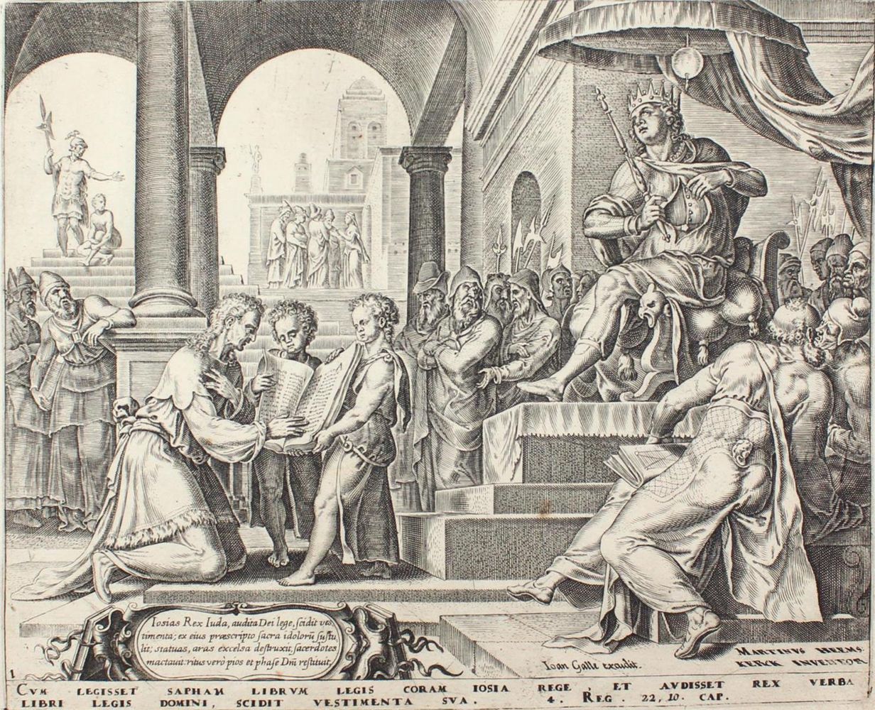 Große Abbildung Nr.1: 121-2637 Galle, Philipp: (Künstlergraphik)