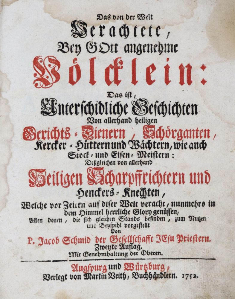 Große Abbildung Nr.1: 121-266 Schmid,J.: (Alte Drucke, Handschriften und Theologie)