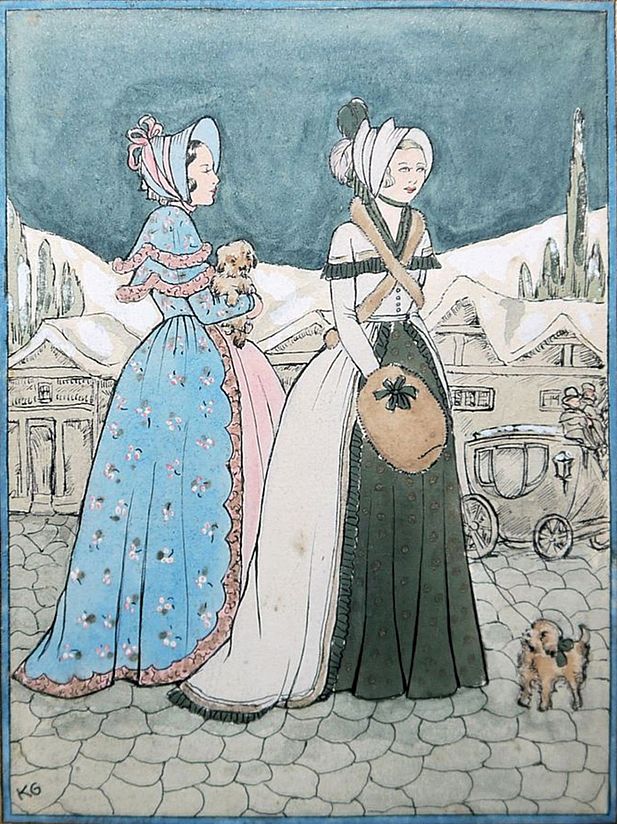 Große Abbildung Nr.1: 121-2671 Greenaway,Kate: (Künstlergraphik)