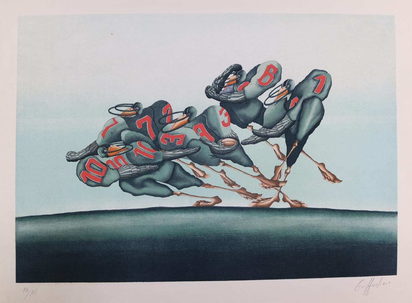 Große Abbildung Nr.1: 121-2677 Griffoulière, Jean-Paul: (Künstlergraphik)