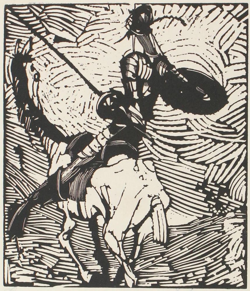 Große Abbildung Nr.1: 121-2693 Hasemann, Arminius: (Künstlergraphik)