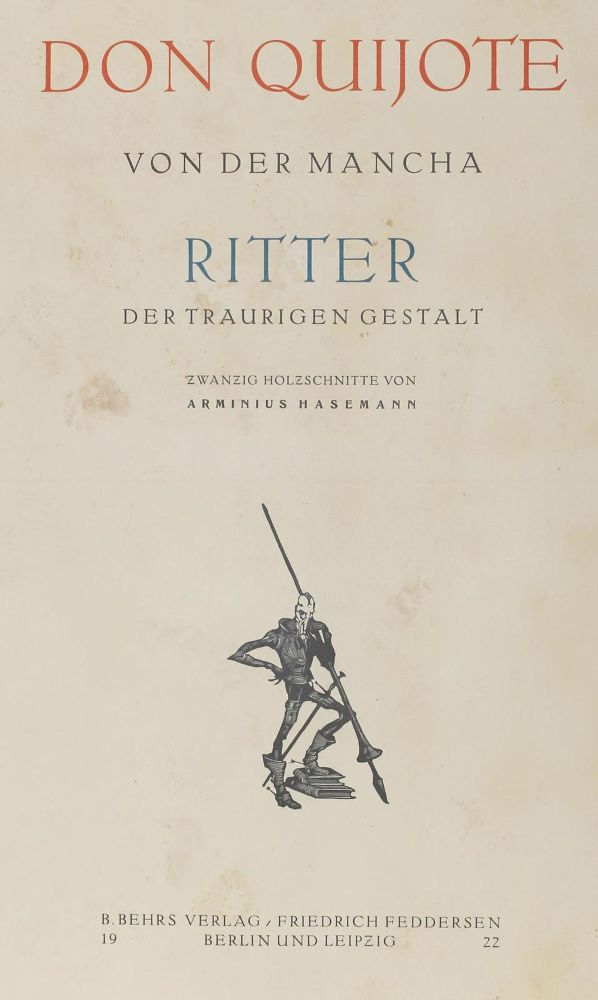 Große Abbildung Nr.4: 121-2693 Hasemann, Arminius: (Künstlergraphik)