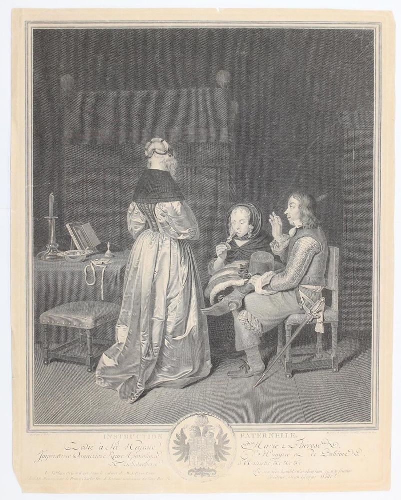 Große Abbildung Nr.2: 121-2725 Houbraken, Jacobus: (Künstlergraphik)