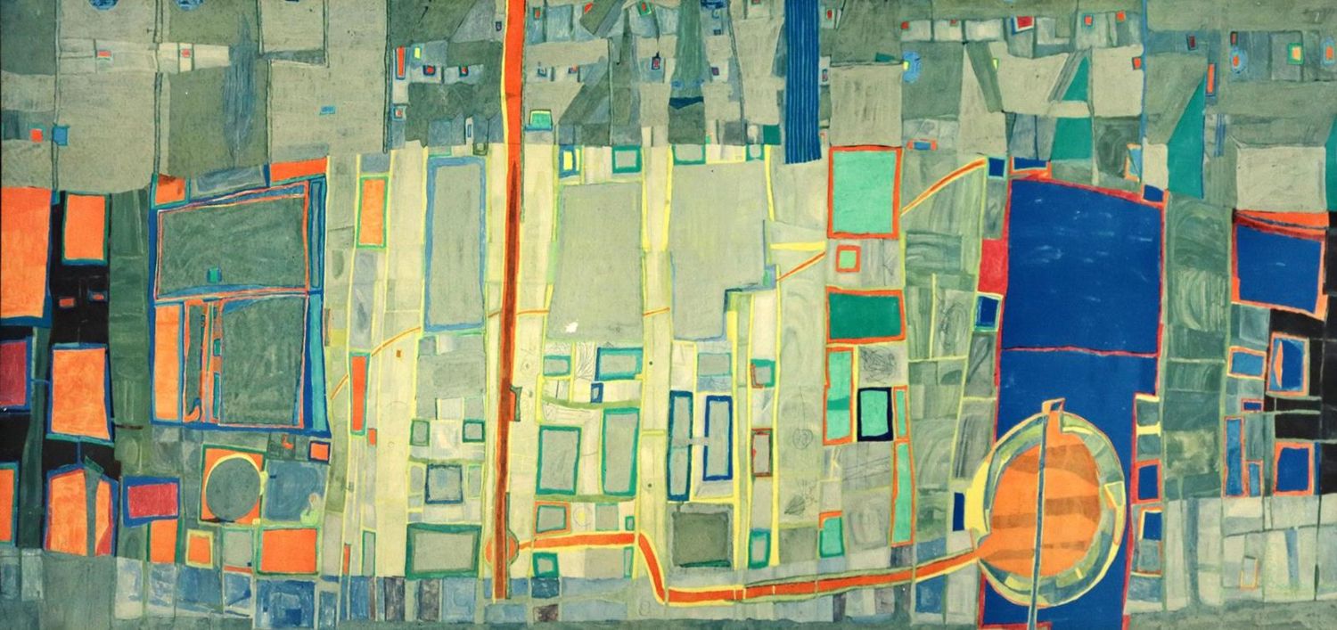 Große Abbildung Nr.1: 121-2733 Hundertwasser, Friedensreich: (Künstlergraphik)