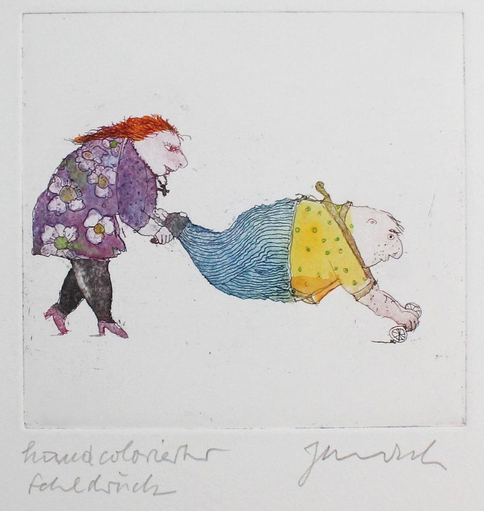 Große Abbildung Nr.2: 121-2747 Janosch (d.i. Horst Eckert,: (Künstlergraphik)