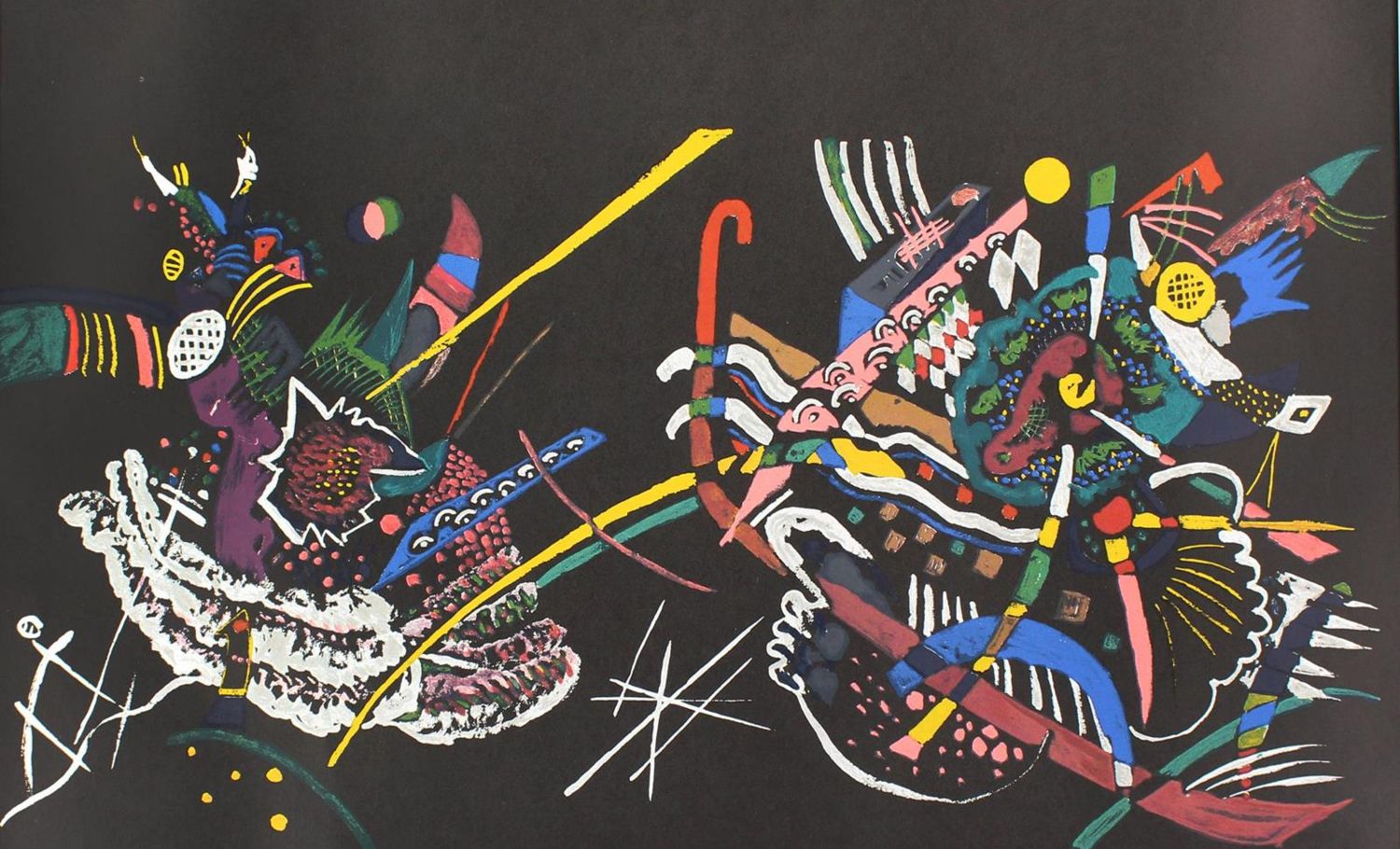Große Abbildung Nr.1: 121-2783 Kandinsky, Wassily: (Künstlergraphik)