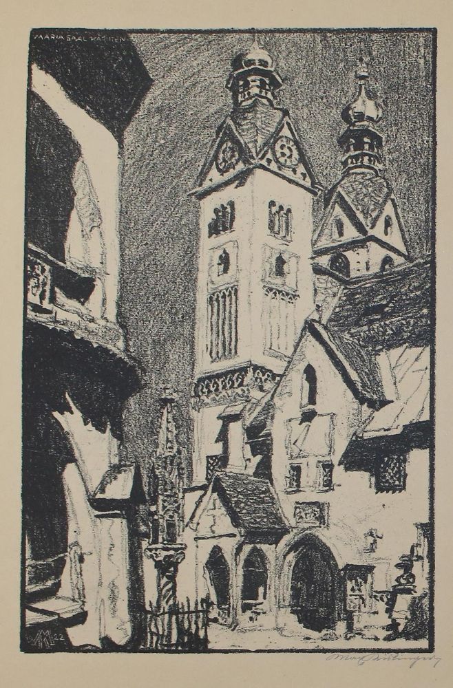 Große Abbildung Nr.2: 121-2804 Kislinger, Max: (Künstlergraphik)