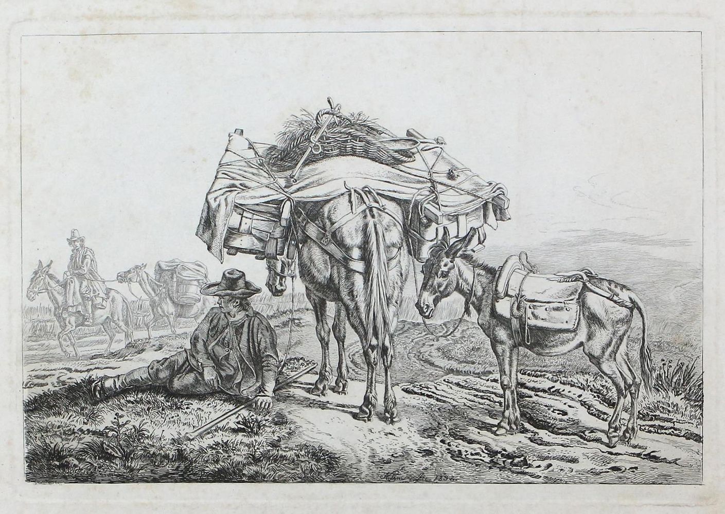 Große Abbildung Nr.2: 121-2810 Klein, Johann Adam: (Künstlergraphik)