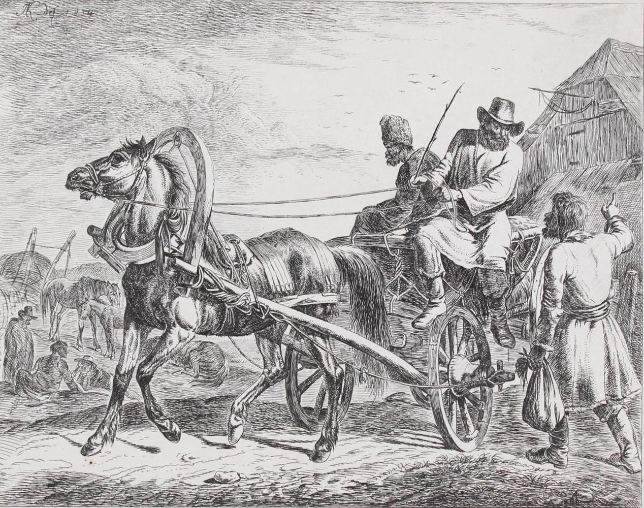 Große Abbildung Nr.2: 121-2837 Klein, Johann Adam: (Künstlergraphik)