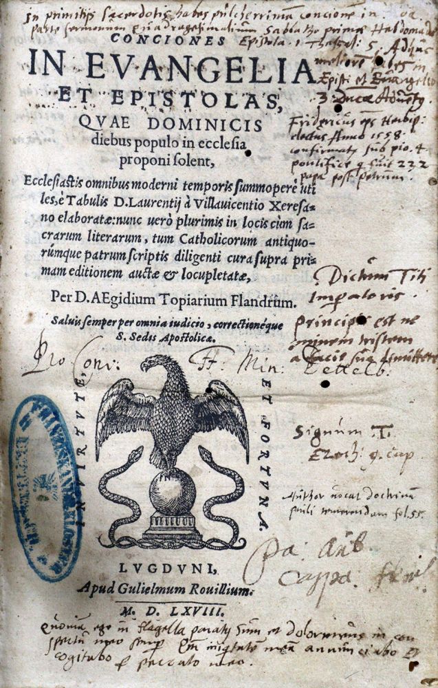 Große Abbildung Nr.1: 121-284 Topiarius,A.: (Alte Drucke, Handschriften und Theologie)