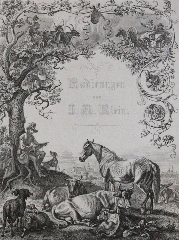 Große Abbildung Nr.1: 121-2841 Klein, Johann Adam: (Künstlergraphik)