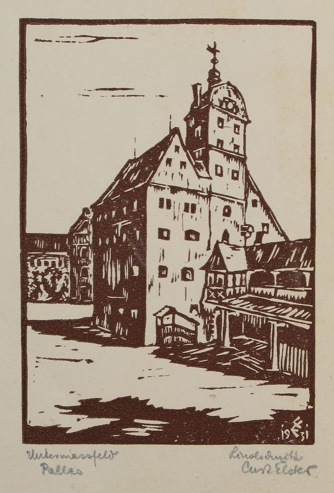 Große Abbildung Nr.1: 121-2861 Konvolut.: (Künstlergraphik)