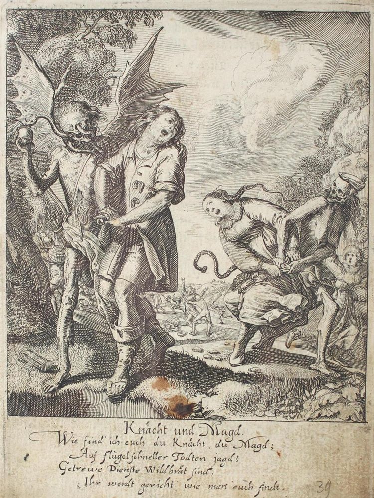 Große Abbildung Nr.3: 121-287 Meyer, Rudolf u. Conrad: (Totentanz)