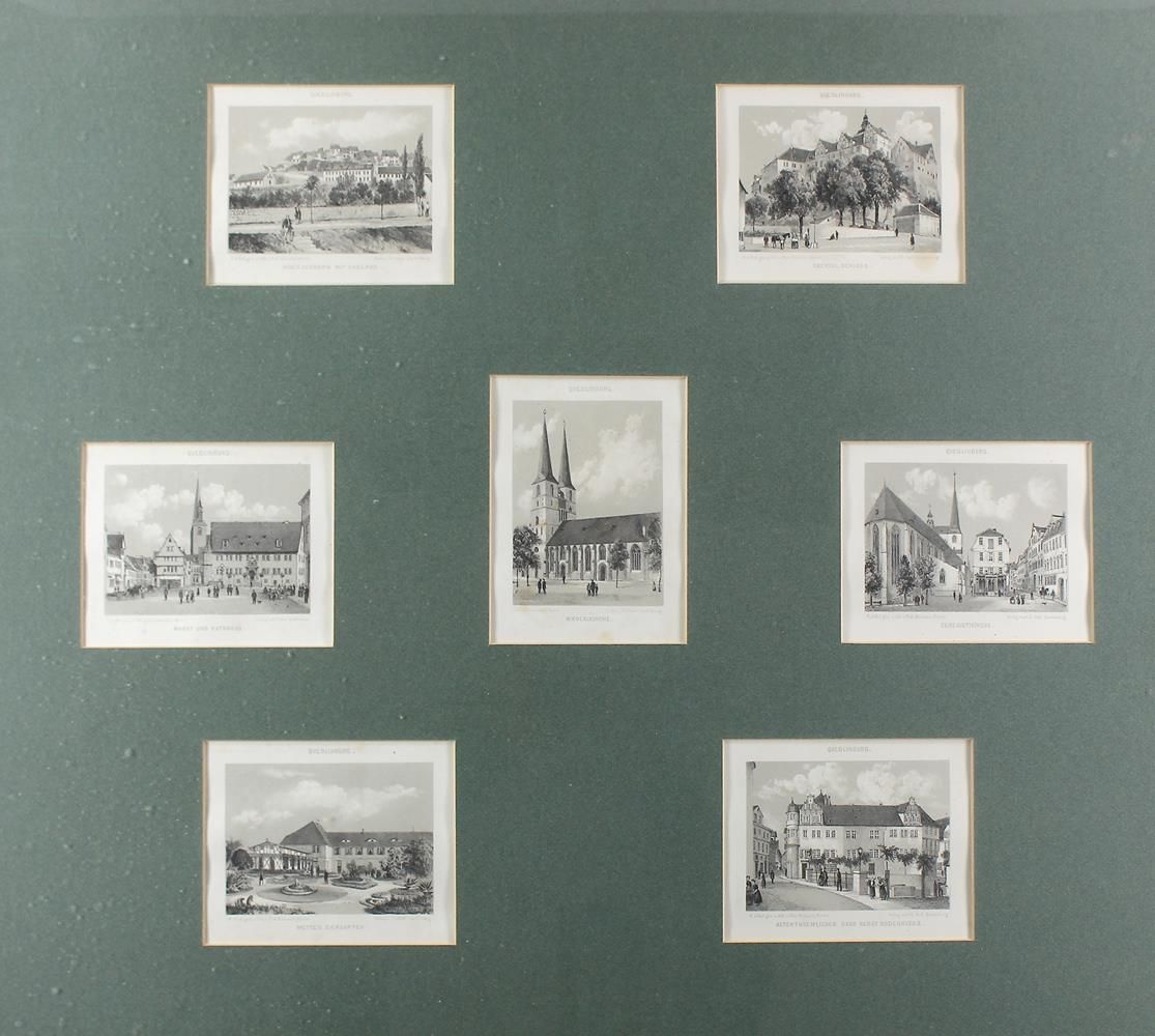 Große Abbildung Nr.1: 121-2870 Konvolut: (Künstlergraphik)