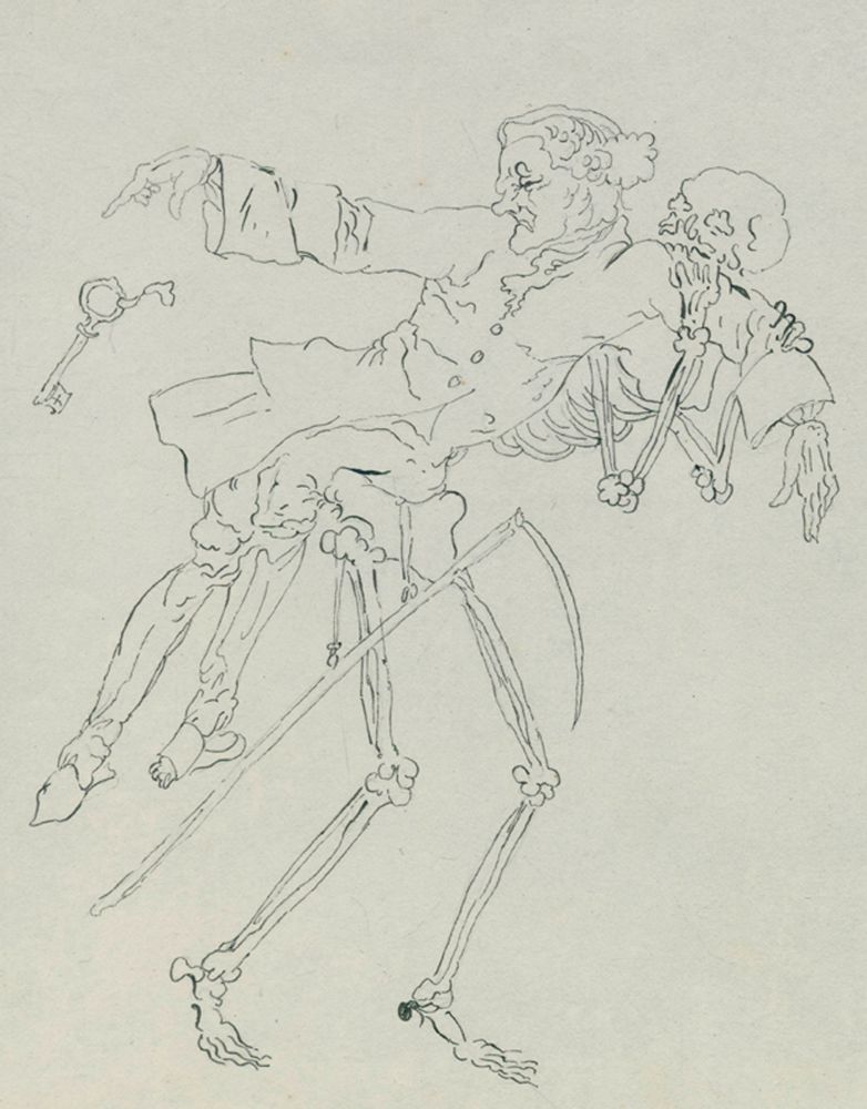 Große Abbildung Nr.1: 121-288 Wetterling, Alexander Clemens: (Totentanz)