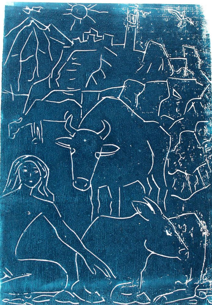Große Abbildung Nr.1: 121-2896 Kunerth, Diether: (Künstlergraphik)