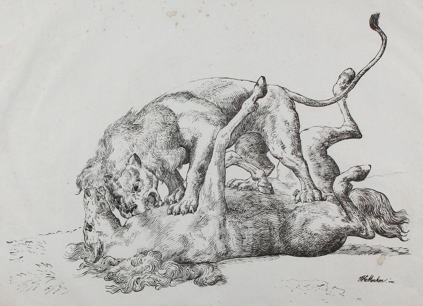 Große Abbildung Nr.1: 121-2982 Menken, Johann Heinrich: (Künstlergraphik)