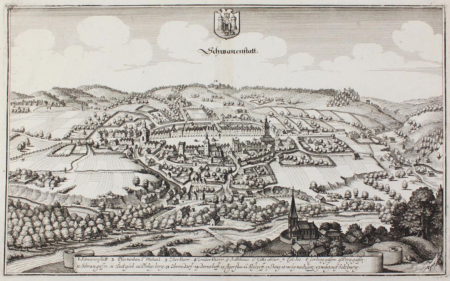 Große Abbildung Nr.1: 121-2988 Merian, Matthäus: (Künstlergraphik)