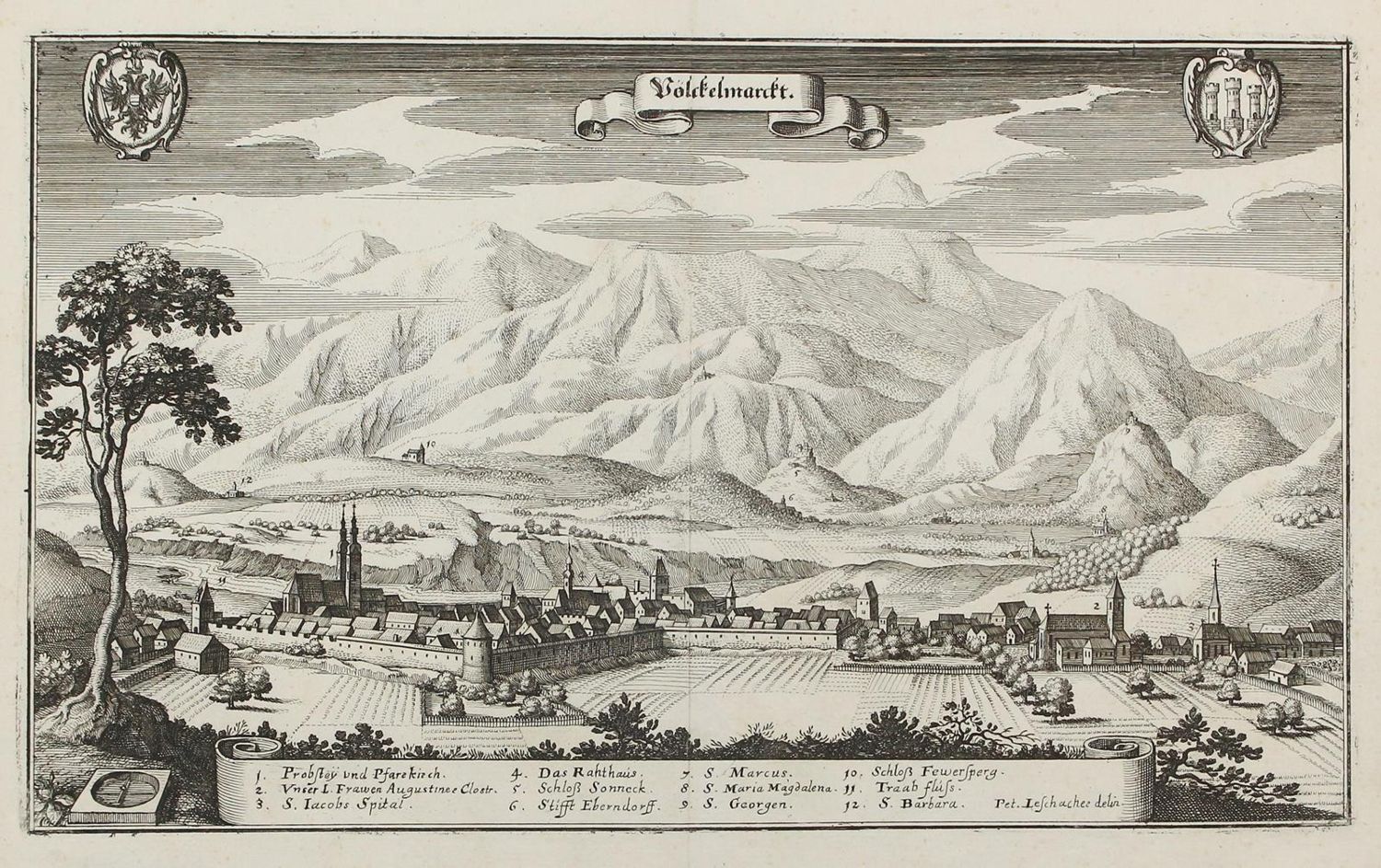Große Abbildung Nr.1: 121-2992 Merian, Matthäus: (Künstlergraphik)