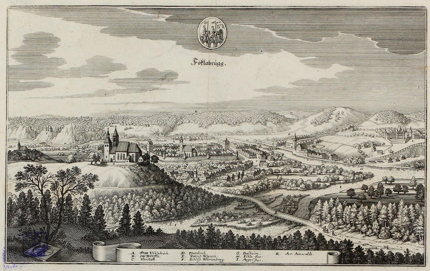 Große Abbildung Nr.1: 121-2993 Merian, Matthäus: (Künstlergraphik)