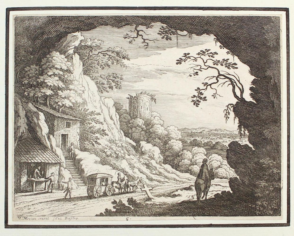 Große Abbildung Nr.1: 121-3001 Merian, Matthäus: (Künstlergraphik)