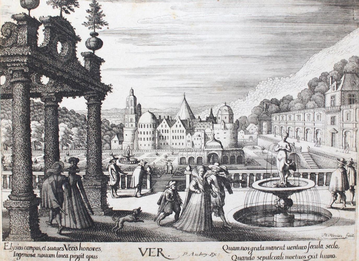 Große Abbildung Nr.1: 121-3002 Merian, Matthäus: (Künstlergraphik)