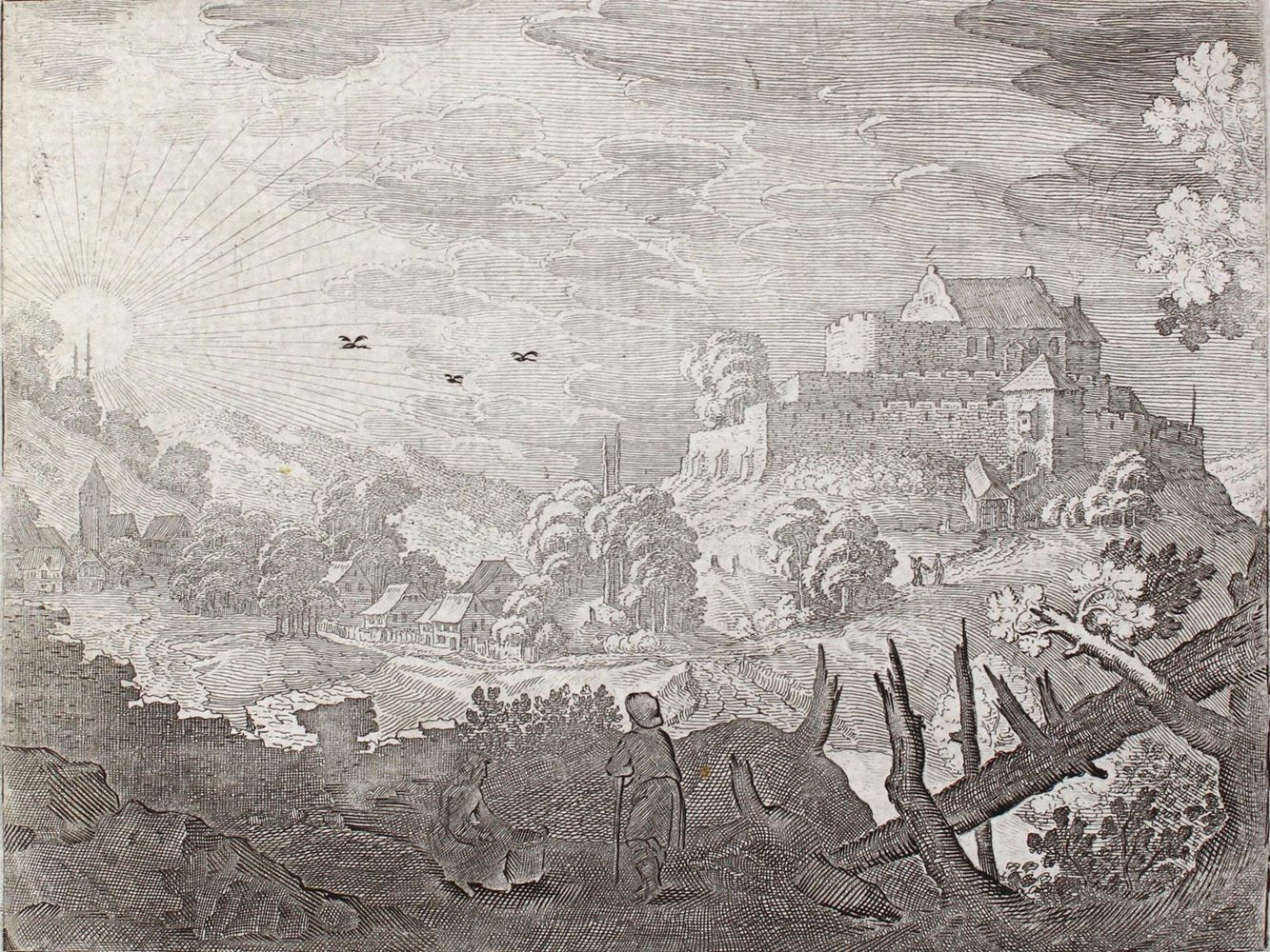 Große Abbildung Nr.1: 121-3004 Merian, Matthäus: (Künstlergraphik)