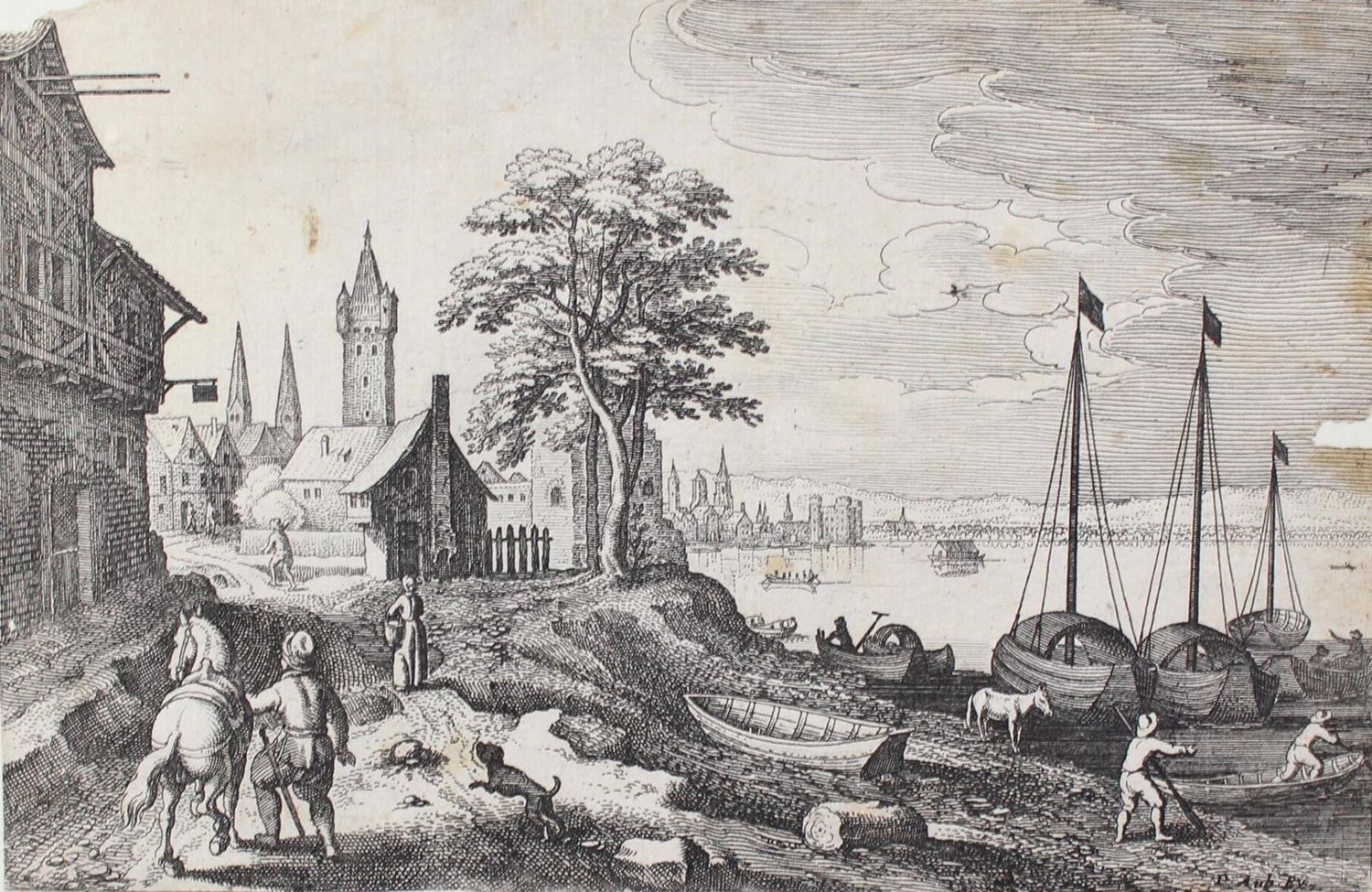 Große Abbildung Nr.2: 121-3004 Merian, Matthäus: (Künstlergraphik)