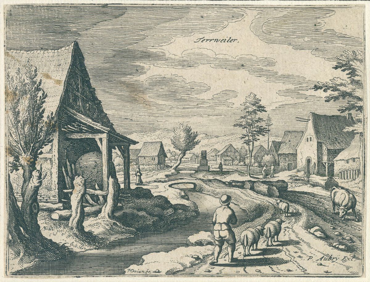 Große Abbildung Nr.2: 121-3011 Merian, Matthäus: (Künstlergraphik)