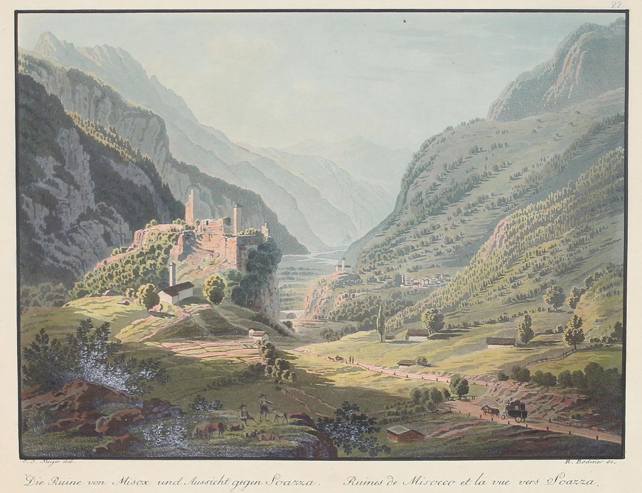 Große Abbildung Nr.3: 121-3018 Meyer, Johann Jakob: (Künstlergraphik)