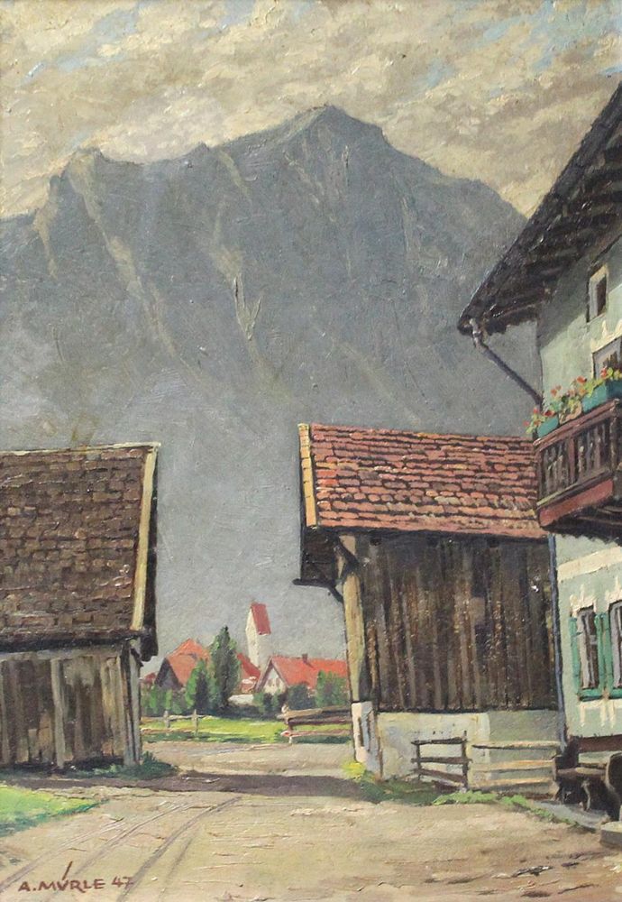 Große Abbildung Nr.1: 121-3034 Mürle, Artur: (Künstlergraphik)