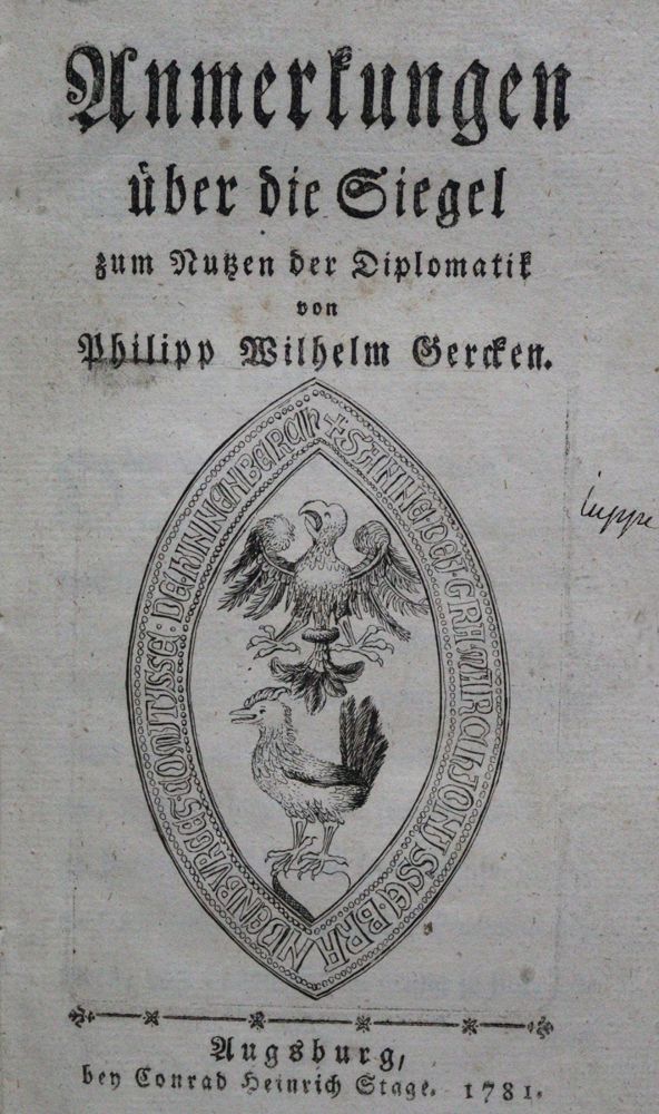 Große Abbildung Nr.1: 121-304 Gercken,P.W.: (Genealogie und Heraldik)