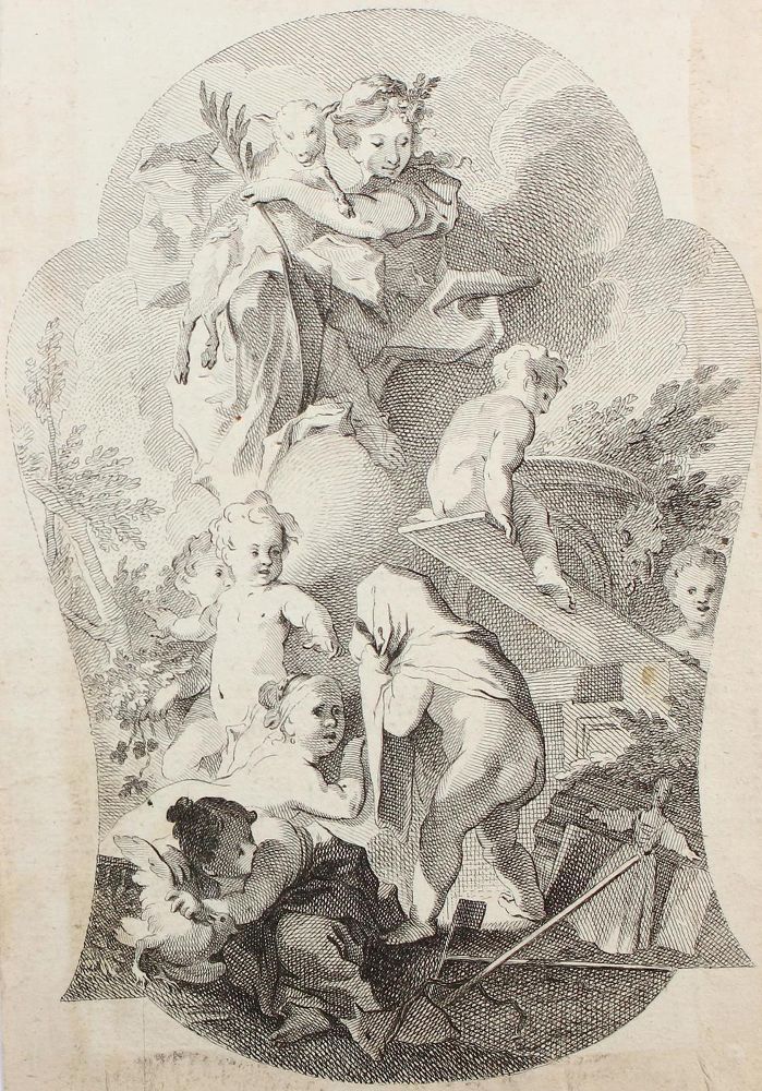 Große Abbildung Nr.1: 121-3047 Nilson, Johann Esaias: (Künstlergraphik)