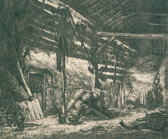 Große Abbildung Nr.1: 121-3055 Ostade, Adriaen van: (Künstlergraphik)