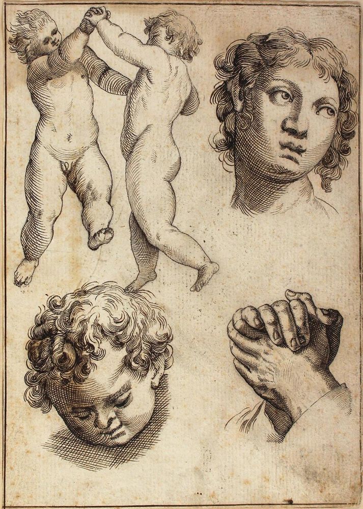 Große Abbildung Nr.1: 121-3064 Passerotti, Bartolomeo (1529-1592): (Künstlergraphik)