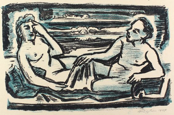 Große Abbildung Nr.1: 121-3065 Pechstein, Max: (Künstlergraphik)