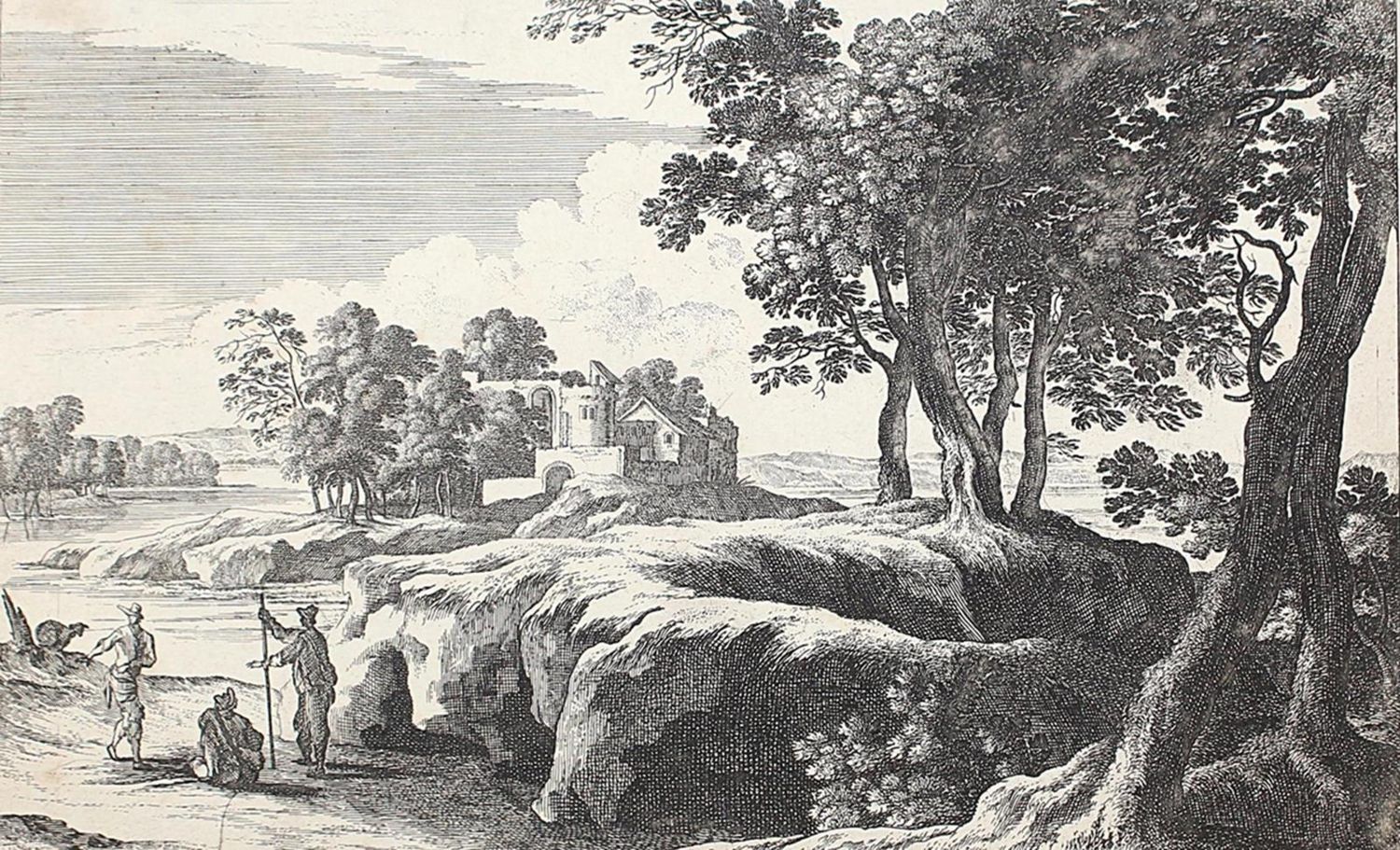 Große Abbildung Nr.2: 121-3071 Perelle, Gabriel: (Künstlergraphik)