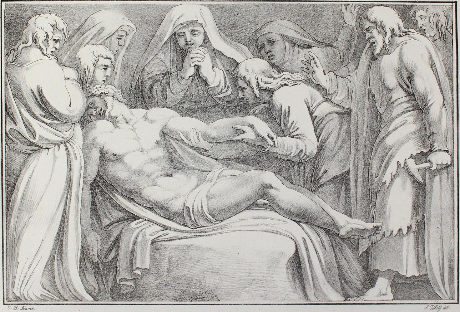 Große Abbildung Nr.1: 121-3086 Piloty, Ferdinand: (Künstlergraphik)