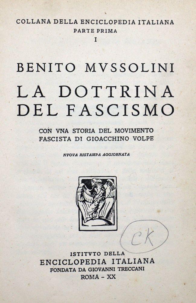 Große Abbildung Nr.1: 121-310 Mussolini,B.: (Nationalsozialismus)